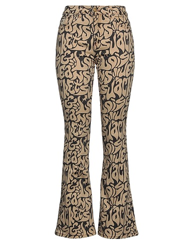 LOIS Denim trousers Military green 98% Cotton, 2% Elastane