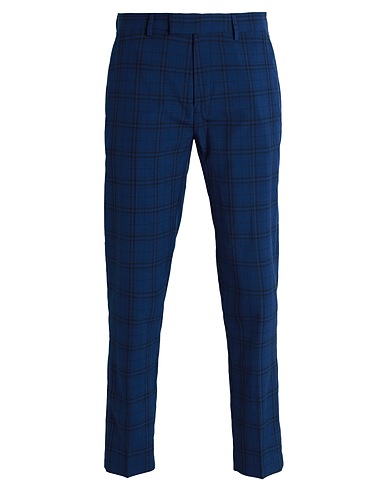 TOPMAN Casual trouser Blue 65% Polyester, 35% Viscose
