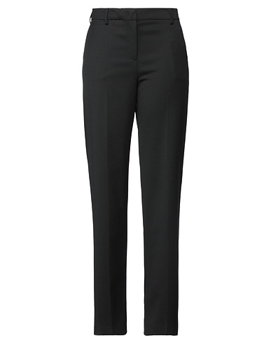 PT Torino Casual trouser Black 54% Polyester, 44% Wool, 2% Elastane