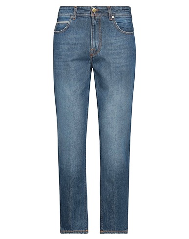 BLU BRIGLIA 1949 Denim pants Blue 100% Cotton