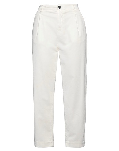 THE.NIM STANDARD Pantalon Ivoire 75% Coton, 24% Lyocell, 1% Élasthanne
