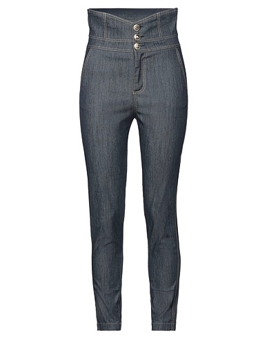 DIVEDIVINE Denim trousers Blue 72% Cotton, 26% Polyester, 2% Elastane