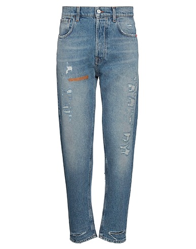AMISH SUPPLIES Denim pants Blue 100% Cotton