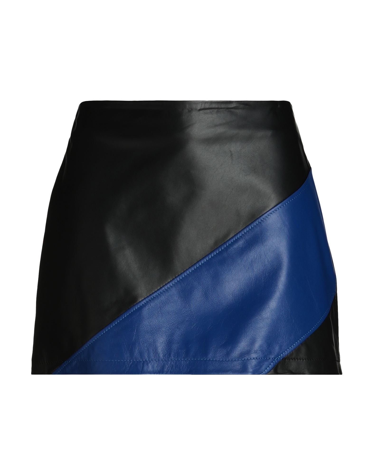 【8 by YOOX】レザーエッセンシャル ミニスカート BR ※送関込 8 By YOOX LEATHER ESSENTIAL MINI SKIRT | ミニスカート ピンク