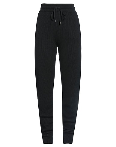 MOORER Casual trouser Black 100% Wool