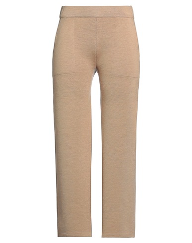 MOORER Pantalone Cammello 100% Lana Vergine