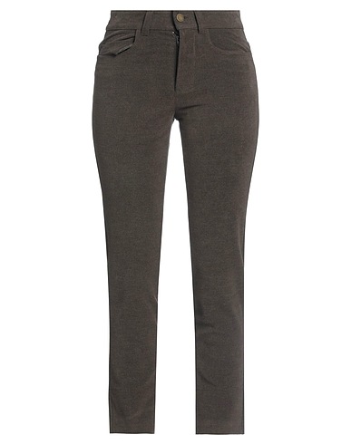 ELEVEN88 Pantalone Marrone 95% Cotone, 5% Elastan