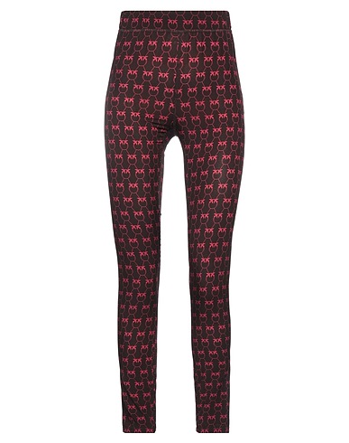 PINKO Leggings Dark brown 86% Polyester, 14% Elastane