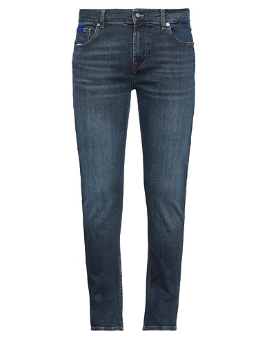 7 FOR ALL MANKIND Denim pants Blue 97% Cotton, 3% Elastane