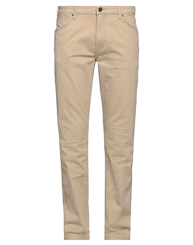 WRANGLER Casual trouser Beige 98% Cotton, 2% Elastane