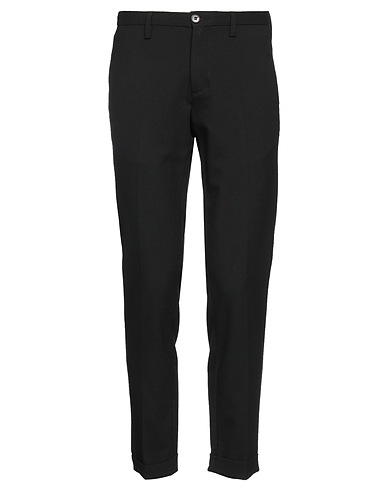 AT.P.CO Casual trouser Black 58% Polyamide, 24% Virgin Wool, 16% Viscose, 2% Elastane