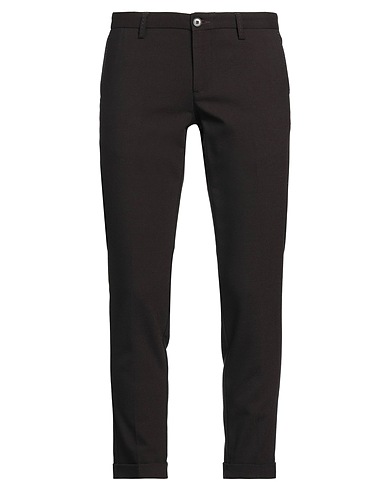 AT.P.CO Casual trouser Chocolate brown 58% Polyamide, 24% Virgin Wool, 16% Viscose, 2% Elastane