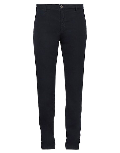MANUEL RITZ Chinos Blu notte 98% Cotone, 2% Elastan