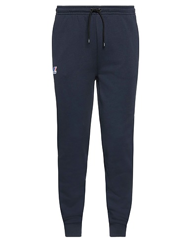 K-WAY Casual trouser Midnight blue 53% Polyester, 47% Cotton