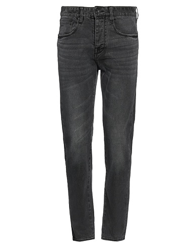 ARMANI EXCHANGE Denim trousers Black 99% Cotton, 1% Elastane