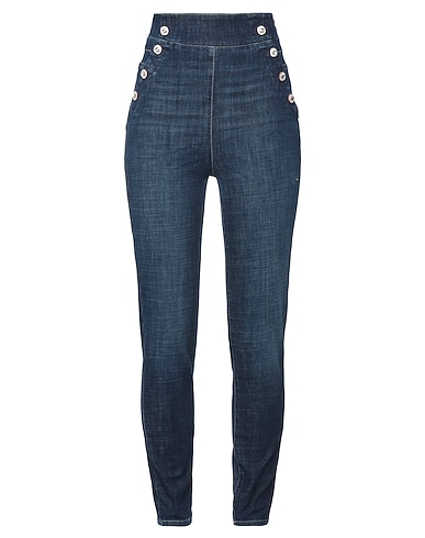 GUESS Denim pants BLU 73% Cotton, 24% Polyester, 3% Elastane