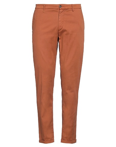 RE_HASH Casual trouser Brown 52% Cotton, 46% Lyocell, 2% Elastane
