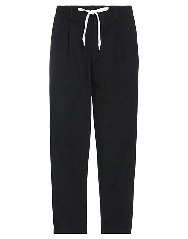 EMPORIO ARMANI チノパンツ ブラック コットン 97% / ポリウレタン 3%