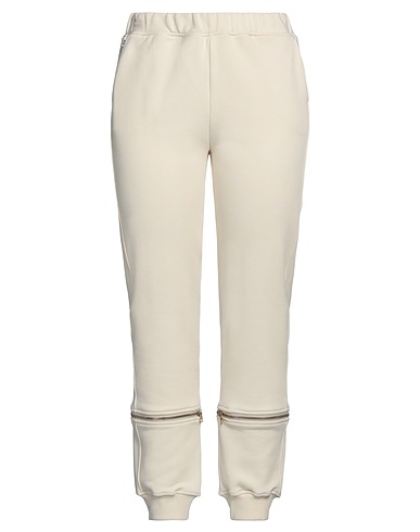 JIJIL Casual trouser Ivory 88% Cotton, 12% Polyester