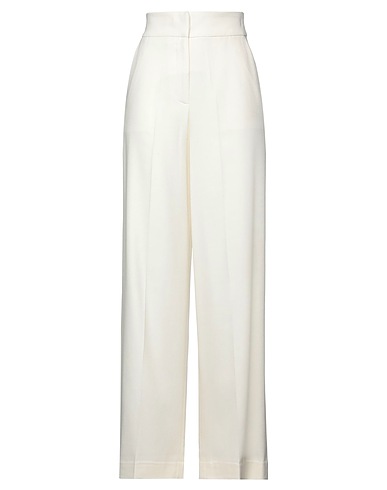 MVP WARDROBE Casual pants Cream 70% Viscose, 30% Wool