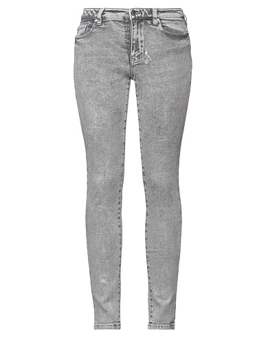 ARMANI EXCHANGE Denim trousers Charcoal 95% Cotton, 4% Elastomultiester, 1% Elastane