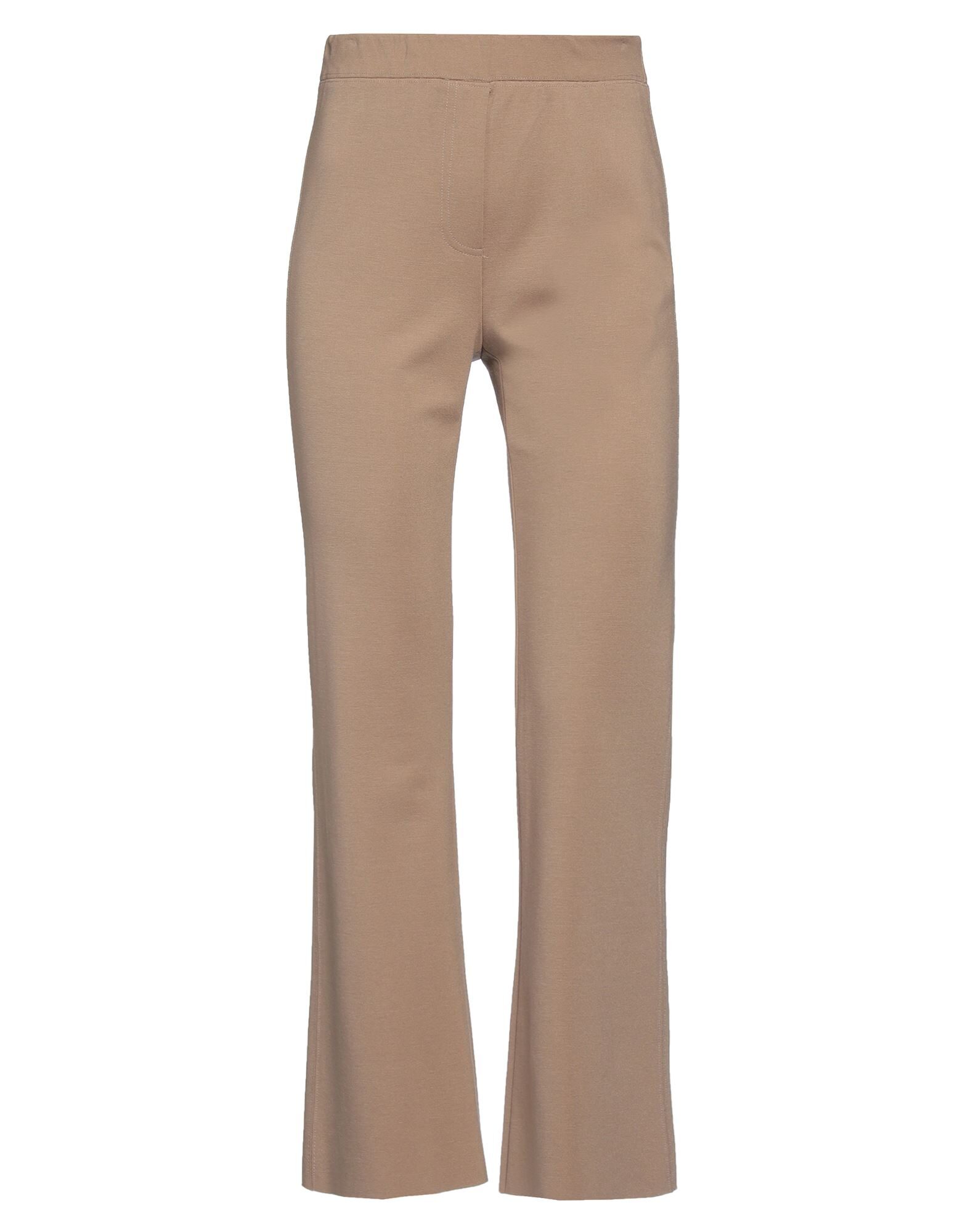 VIP【関税送料無料】希少 CHLOE DARK BEIGE WOOL PANTS CHLOÉ | Camel Women's Casual Pants | YOOX