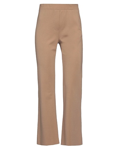 LIVIANA CONTI Casual pants Beige 68% Viscose, 27% Polyamide, 5% Elastane