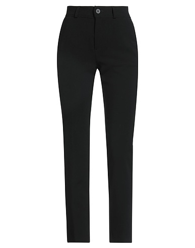 ANNA SERAVALLI Casual pants Black 62% Polyester, 32% Viscose, 6% Elastane