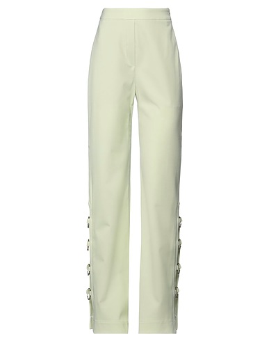 ELLERY Casual trouser Light green 53% Polyester, 43% Virgin Wool, 4% Elastane