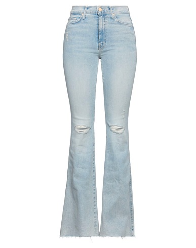 MOTHER Pantaloni jeans Blu 92% Cotone, 6% Poliestere, 2% Elastan