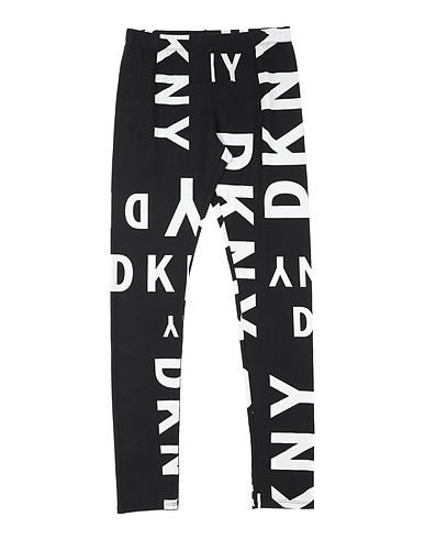 DKNY Leggings Black 95% Cotton, 5% Elastane