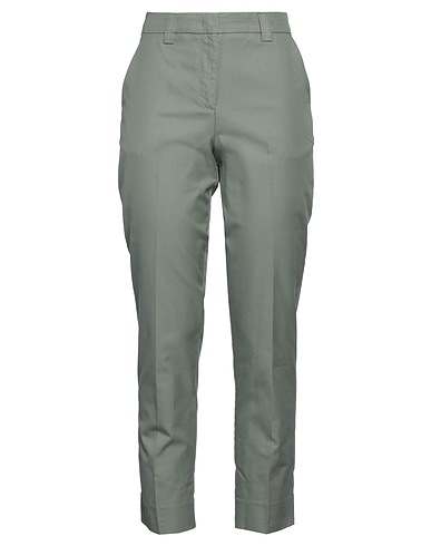 ESSENTIEL ANTWERP Casual trouser Sage green 100% Cotton