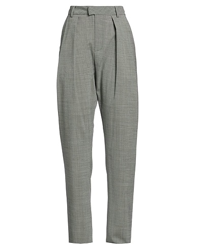 MATTHEW ADAMS DOLAN Casual trouser Black 98% Virgin Wool, 2% Elastane