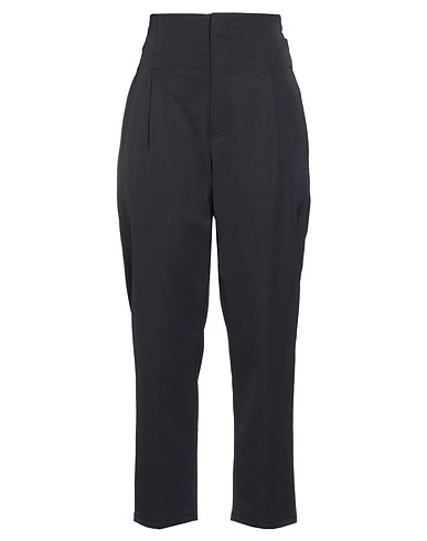 COLOVOS Casual trouser Midnight blue 79% Polyester, 15% Cotton, 6% Linen