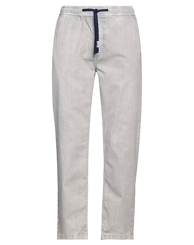 TOMMY JEANS Denim trousers Light grey 99% Recycled cotton, 1% Elastane