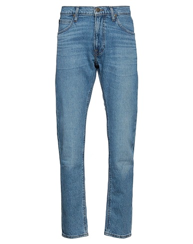 LEE Denim pants Blue 99% Cotton, 1% Elastane
