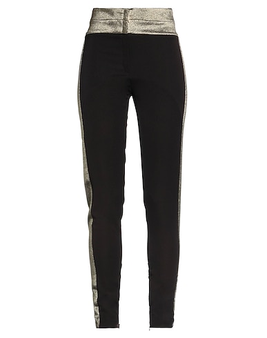 RHEA COSTA Casual trouser Black 100% Viscose