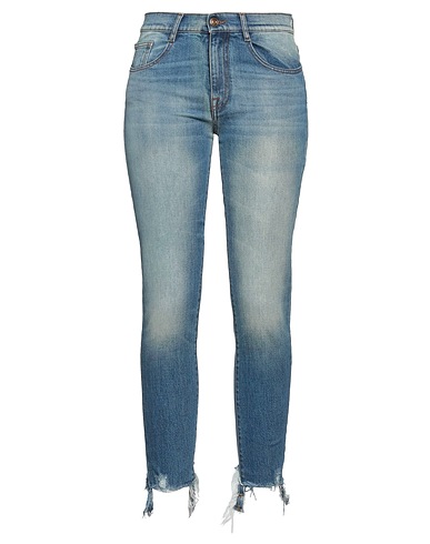 OTRA VEZ Jeans Blau 92% Baumwolle, 6% Elastomultiester, 2% Elastan