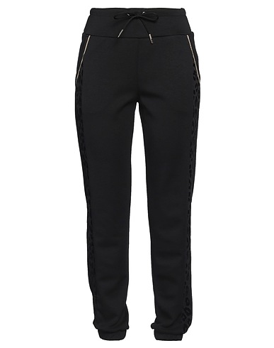 EA7 Hosen Schwarz 48% Polyester, 44% Modal, 8% Elastan, Viskose