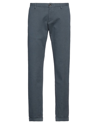 AT.P.CO Casual trouser Slate blue 97% Cotton, 3% Elastane