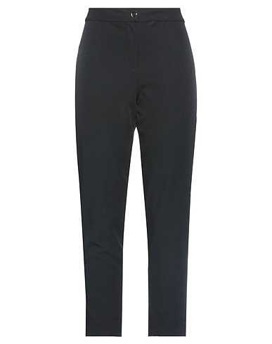 THINK Casual trouser Black 86% Polyester, 14% Elastane