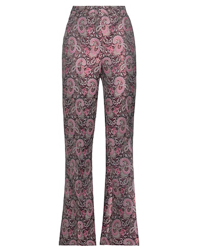 SFIZIO STUDIO Casual trouser Magenta 80% Polyester, 20% Acetate, Viscose