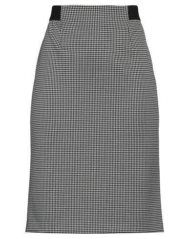 EMISPHERE Mini skirt Black 60% Polyester, 35% Polyamide, 5% Elastane