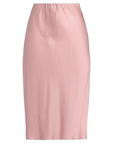 VICOLO Midi skirt Pink 100% Viscose