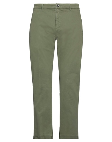 DEPARTMENT 5 Casual pants Green 97% Cotton, 3% Elastane
