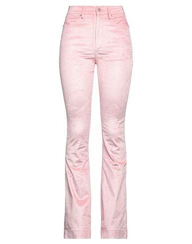 GUESS Casual trouser Pink 60% Cotton, 39% Viscose, 1% Elastane