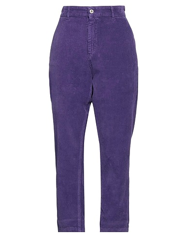DIXIE Casual trouser Purple 100% Cotton