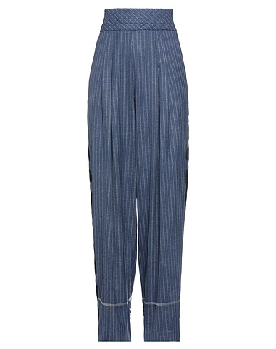KOCHÉ Casual pants Blue 100% Virgin Wool