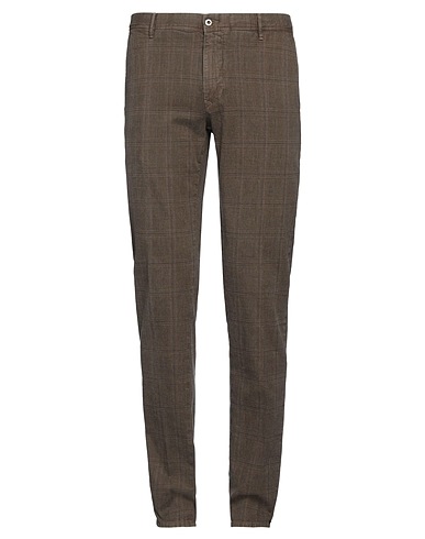 INCOTEX Pantalone SLACKS BY SLOWEAR Verde militare 94% Cotone, 5% Poliacrilico, 1% Elastan