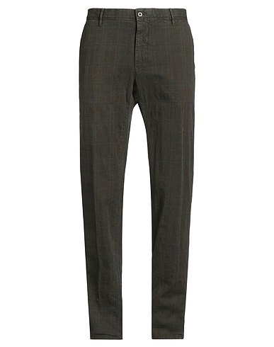 INCOTEX Casual trouser SLACKS BY SLOWEAR Military green 94% Cotton, 5% Polyacrylic, 1% Elastane